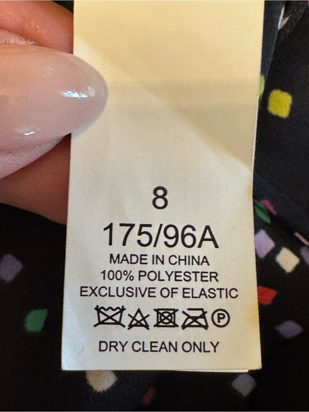 Kate Spade New York Confetti Cheer Smocked Long Sleeve Dress Size 8 - Picture 16 of 16